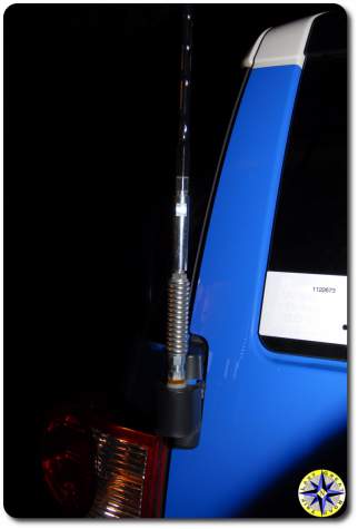 cb antenna quick release spring base Overland Adventures and Off-Road