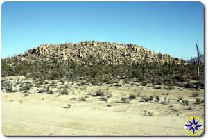 baja desert hill