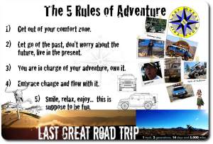 off road adventure rules