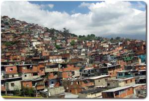 caracas venezuela slum
