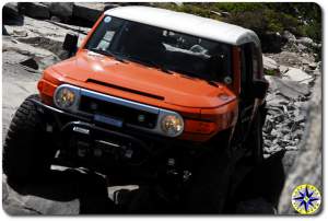 fj cruiser little sluice rubicon trail