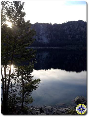 lake alta morning