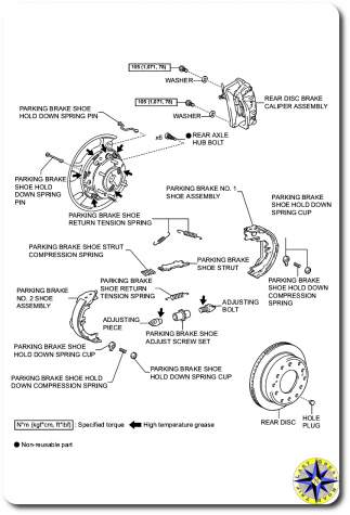 rear axle hub parts